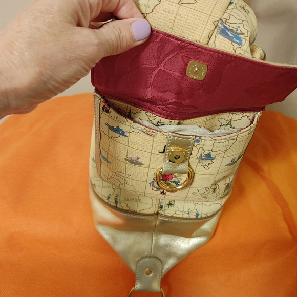 Vintage Sharif Map Tote - Picture 5 of 8